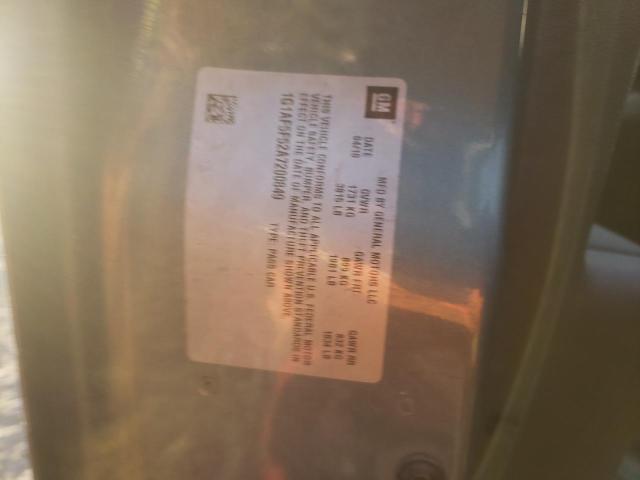 2010 CHEVROLET COBALT 2LT 1G1AF5F52A7200849