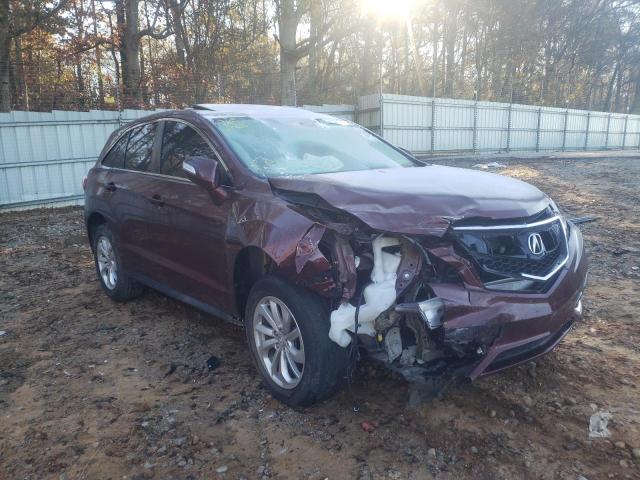 Salvage cars for sale at Austell, GA auction: 2018 Acura RDX
