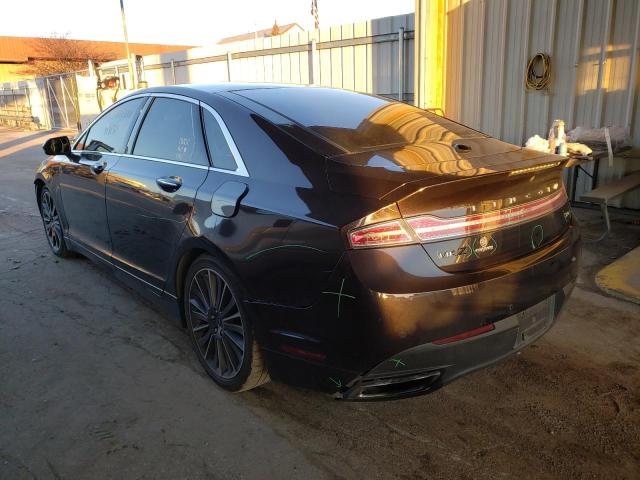 2016 LINCOLN MKZ BLACK 3LN6L2M97GR600946