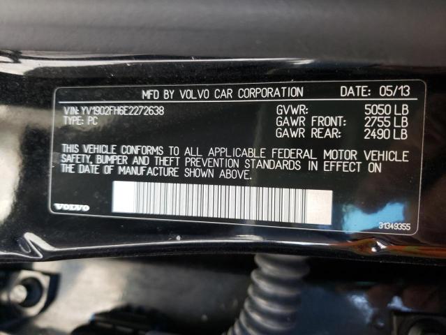 2014 VOLVO S60 T6 YV1902FH6E2272638