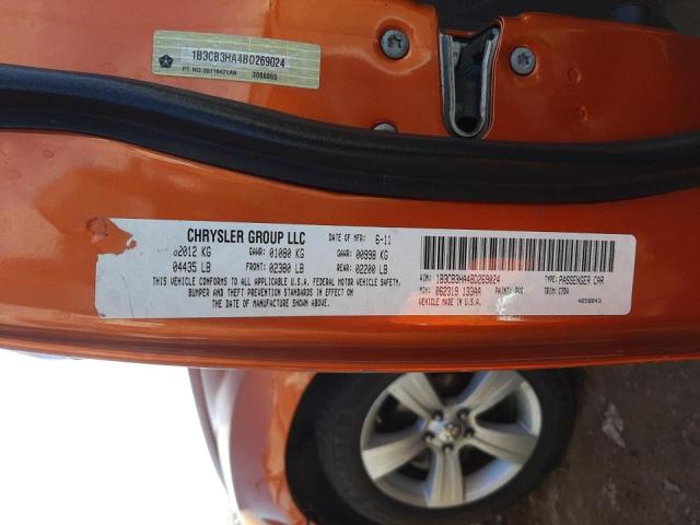 2011 DODGE CALIBER MA 1B3CB3HA4BD269024