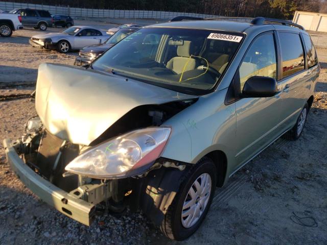 2010 TOYOTA SIENNA CE 5TDKK4CC6AS300981