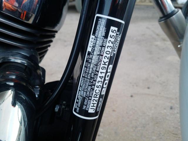 2009 HONDA VT750 C2F JH2RC53419K203255