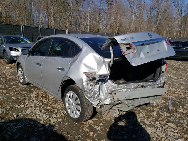 3N1AB7AP7HY395950 Nissan Sentra S 2017. Фото: 2