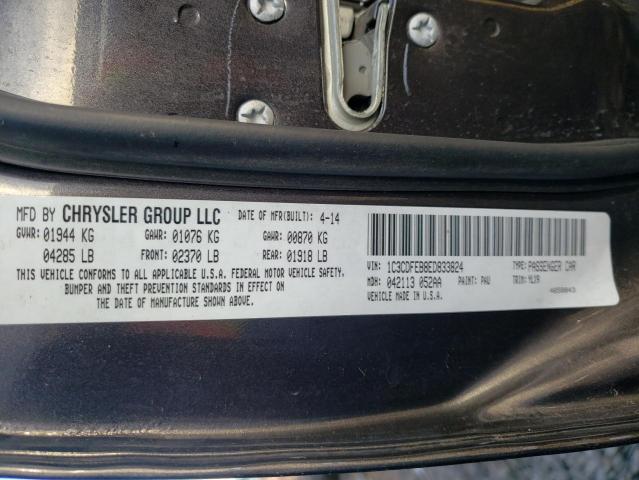 2014 DODGE DART GT 1C3CDFEB8ED833824