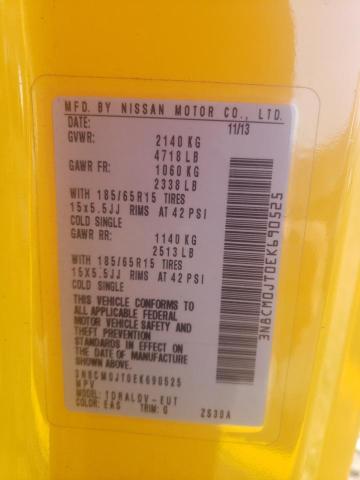 2014 NISSAN NV200 TAXI 3N8CM0JT0EK690525