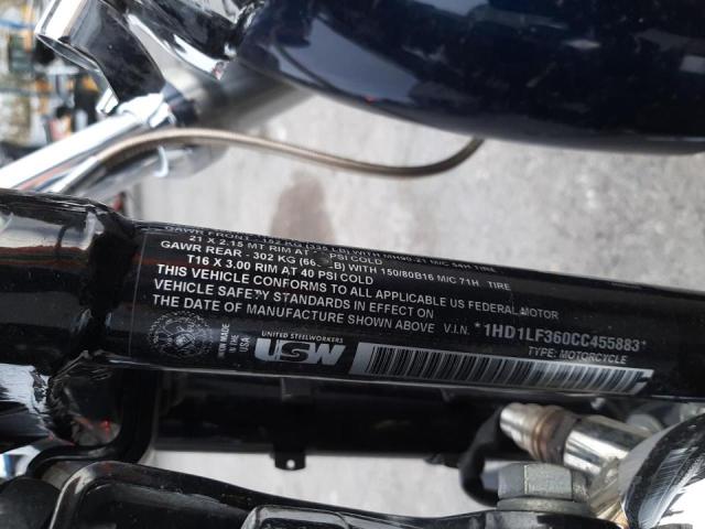 2012 HARLEY-DAVIDSON XL1200 V 1HD1LF360CC455883