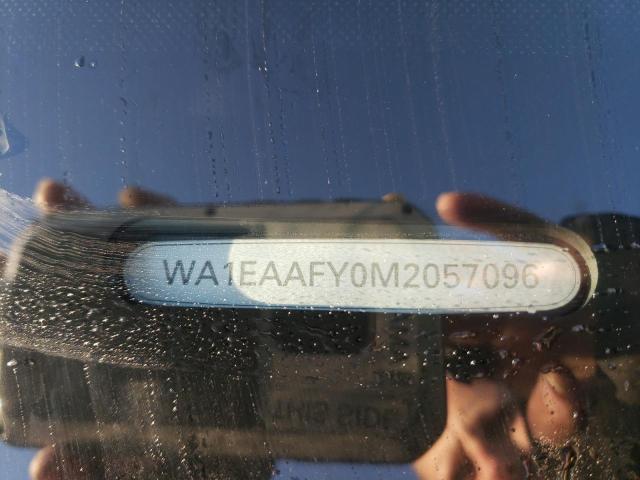 2021 AUDI Q5 PROGRES WA1EAAFY0M2057096