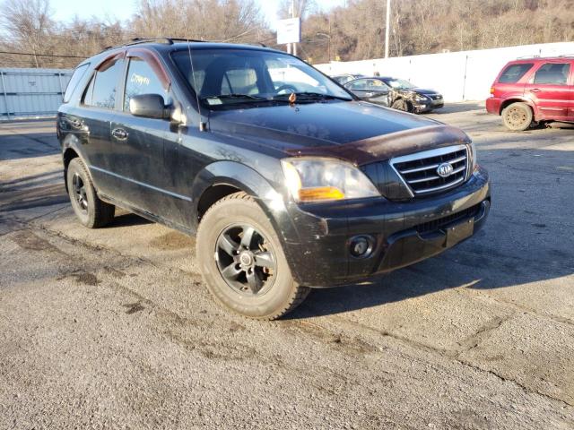 Salvage cars for sale from Copart West Mifflin, PA: 2007 KIA Sorento EX
