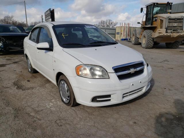 Salvage cars for sale from Copart Wichita, KS: 2007 Chevrolet Aveo Base
