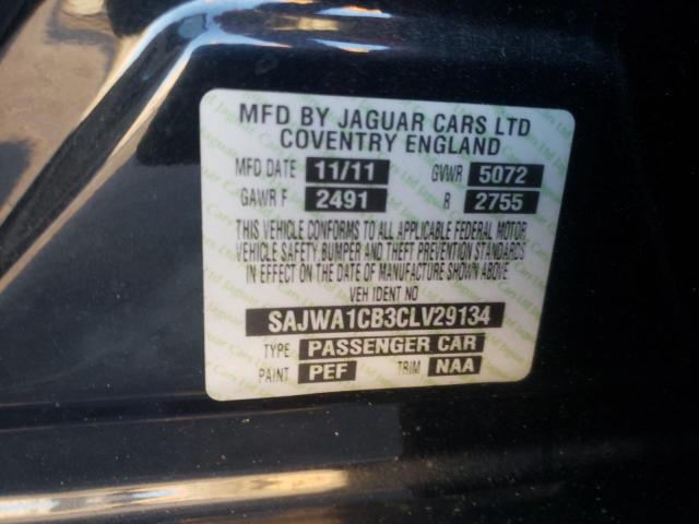 2012 JAGUAR XJ SAJWA1CB3CLV29134
