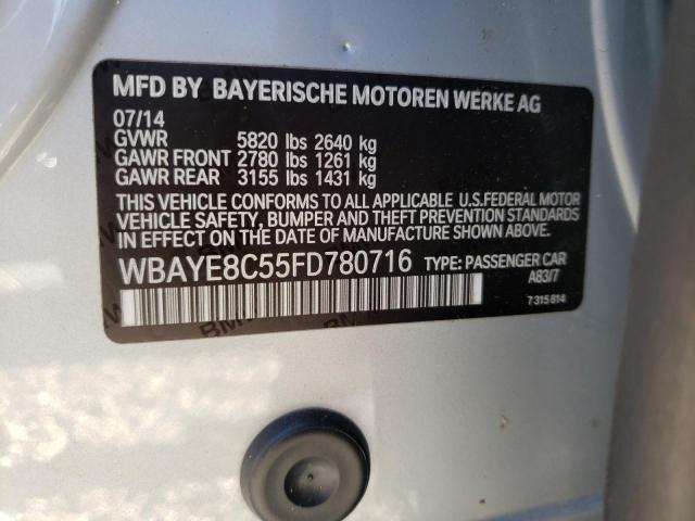2015 BMW 750 LI - WBAYE8C55FD780716