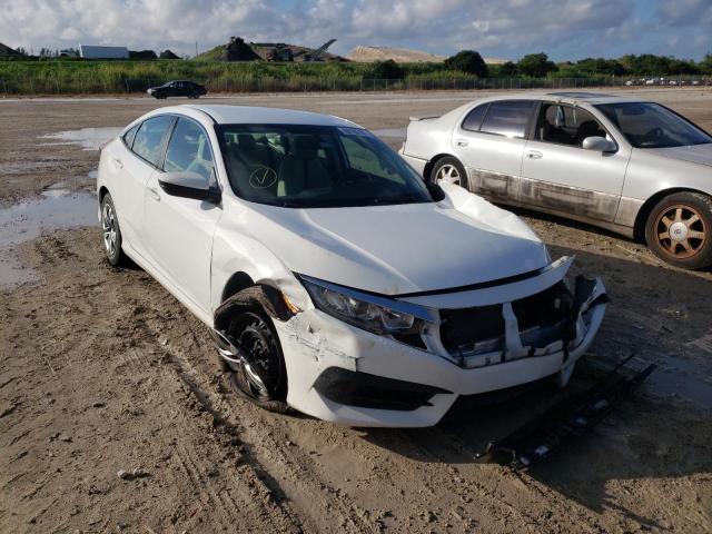 Salvage cars for sale from Copart West Palm Beach, FL: 2016 Honda Civic LX