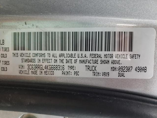 2019 RAM 3500 TRADE 3C63RRGL4KG668316
