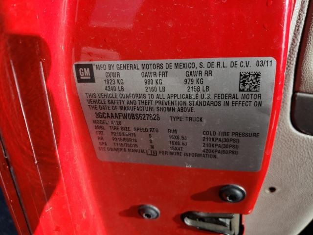2011 CHEVROLET HHR PANEL 3GCAAAFW0BS627828