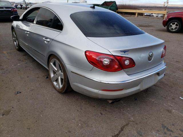 2012 VOLKSWAGEN CC LUXURY WVWHP7AN3CE507211
