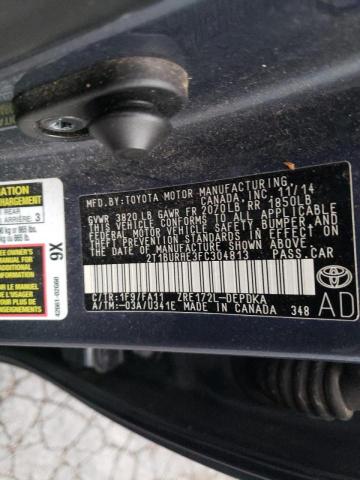 2015 TOYOTA 025FD25 2T1BURHE3FC304813