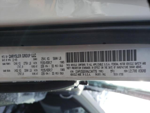 2010 DODGE NITRO SXT 1D4PU5GKXAW134779