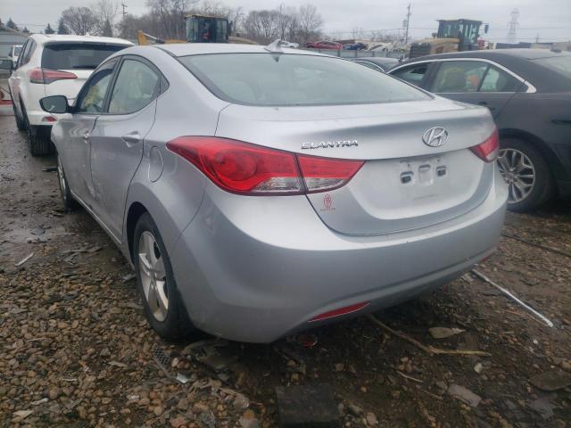 5NPDH4AE6DH316183 Hyundai Elantra Gl 2013. Фото: 2