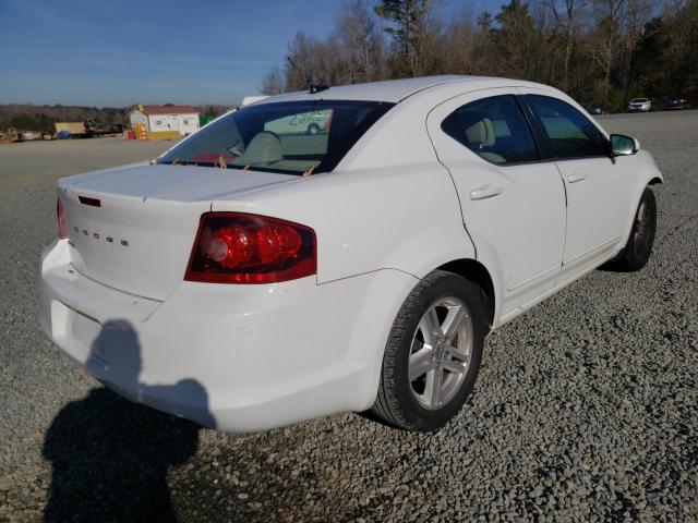 2012 DODGE AVENGER SX 1C3CDZCB4CN140874