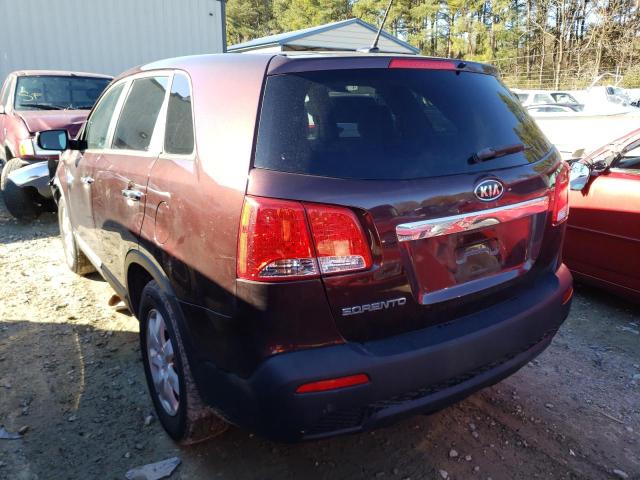 2011 KIA SORENTO BA 5XYKT3A16BG006357