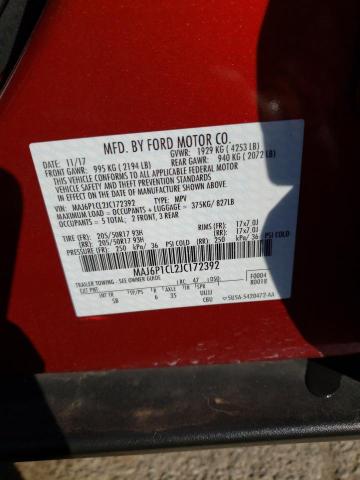 2018 FORD ECOSPORT MAJ6P1CL2JC172392