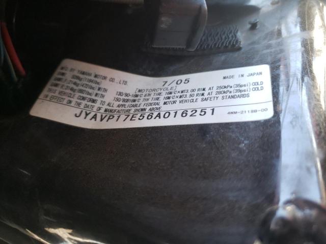 2006 YAMAHA XV1700 A JYAVP17E56A016251