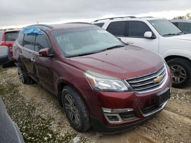 Salvage cars for sale from Copart New Braunfels, TX: 2017 Chevrolet Traverse L