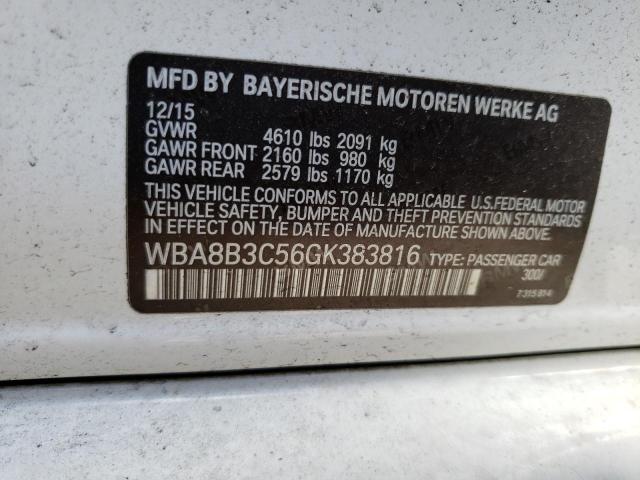 2016 BMW 340 I WBA8B3C56GK383816