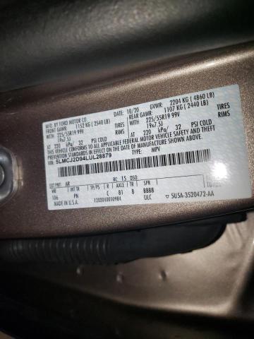 2020 LINCOLN CORSAIR RE 5LMCJ2D94LUL28879