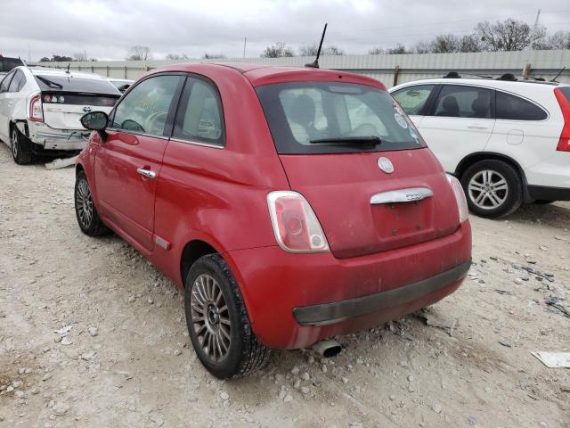 2012 FIAT 500 LOUNGE 3C3CFFCR9CT148989