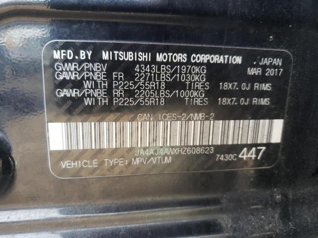 2017 MITSUBISHI RVR SE LIM JA4AJ4AWXHZ608623