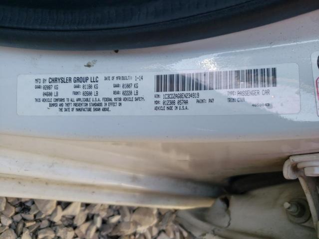 2014 DODGE AVENGER SE 1C3CDZAG8EN234919