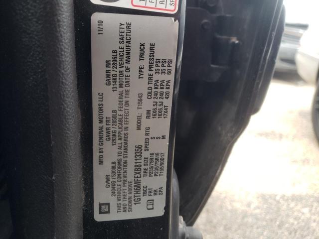 2011 GMC CANYON SLE 1GTH6MFEXB8113356