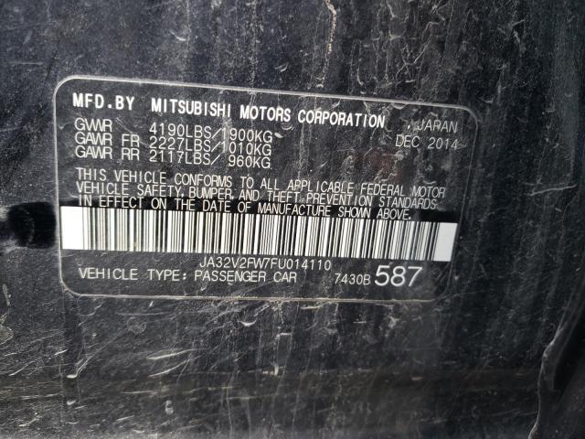 2015 MITSUBISHI LANCER SE JA32V2FW7FU014110