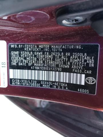 2014 TOYOTA AVALON BAS 4T1BK1EBXEU132780