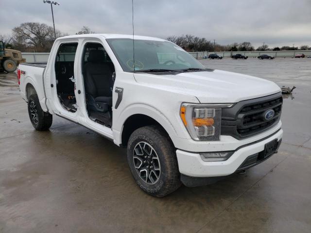Salvage cars for sale from Copart Wilmer, TX: 2021 Ford F150 Super