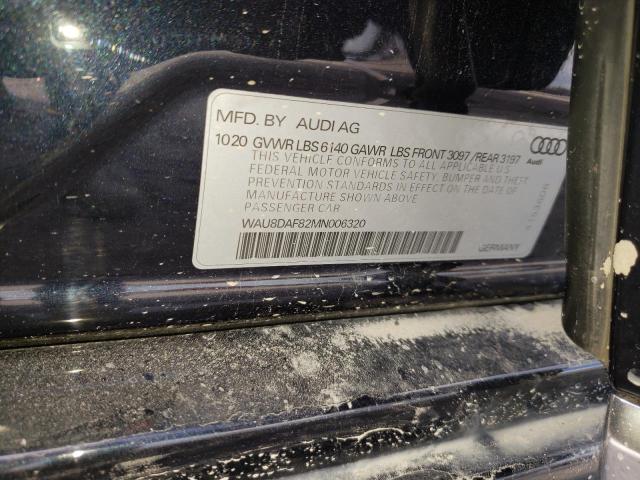 2021 AUDI A8 L WAU8DAF82MN006320