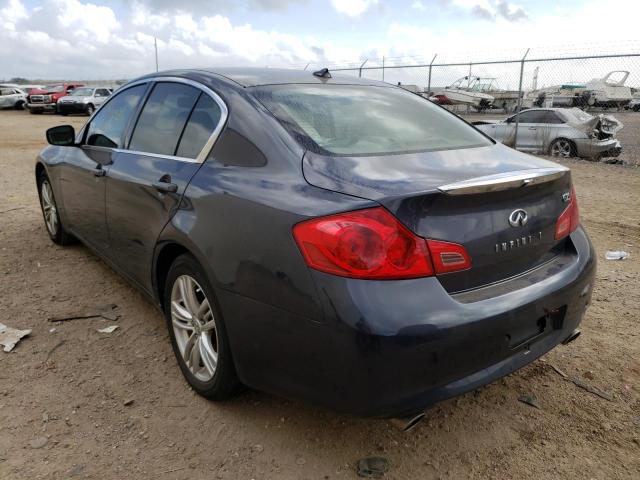 2011 INFINITI G25 BASE JN1DV6AP3BM830584