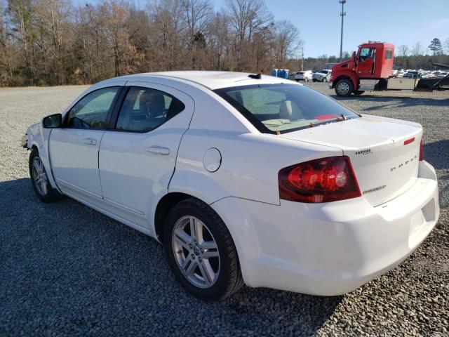 2012 DODGE AVENGER SX 1C3CDZCB4CN140874