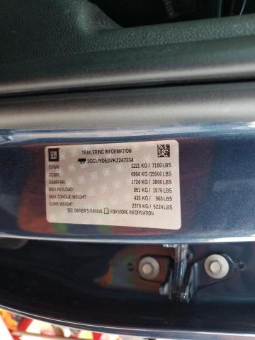 1GCUYDED7KZ247334 Chevrolet Silverado 2019. Фото: 9