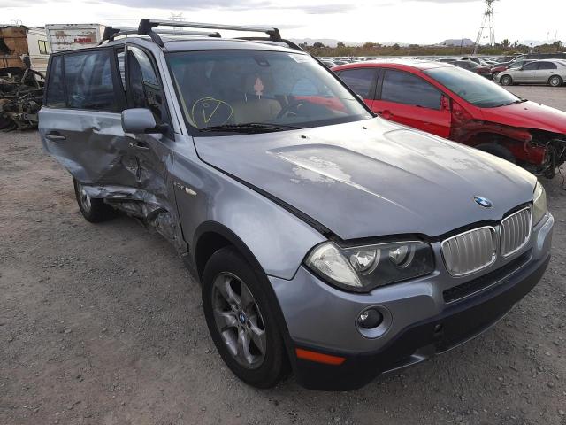 Salvage cars for sale from Copart Tucson, AZ: 2008 BMW X3 3.0SI