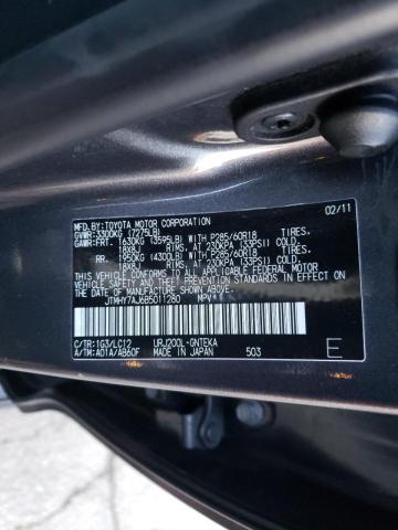 2011 TOYOTA LAND CRUIS JTMHY7AJ6B5011280