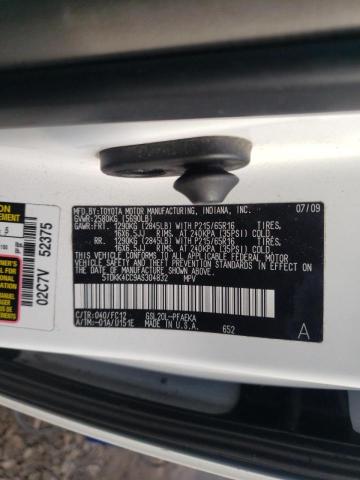 2010 TOYOTA SIENNA CE 5TDKK4CC9AS304832