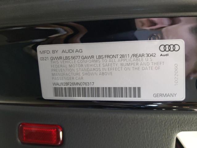 2021 AUDI A6 ALLROAD WAU92BF26MN076317