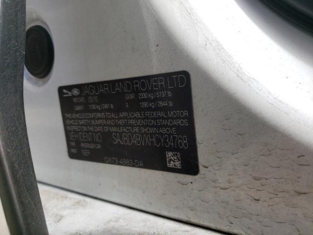 2017 JAGUAR XF PREMIUM SAJBD4BVXHCY34768