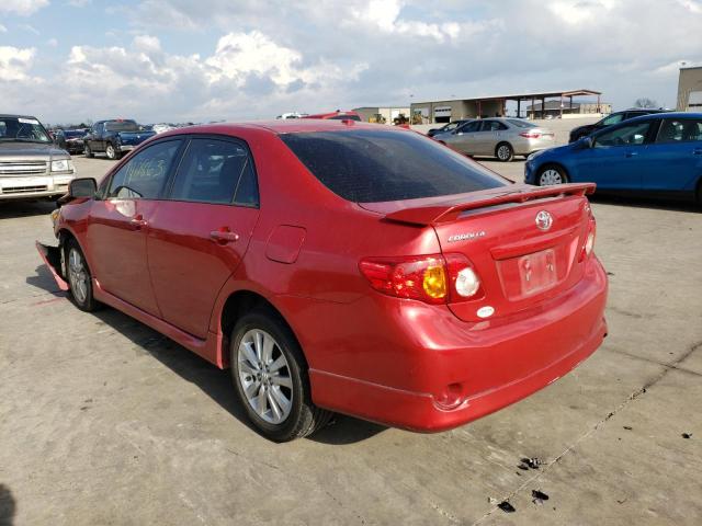 2010 TOYOTA COROLLA S 2T1BU4EE1AC509255