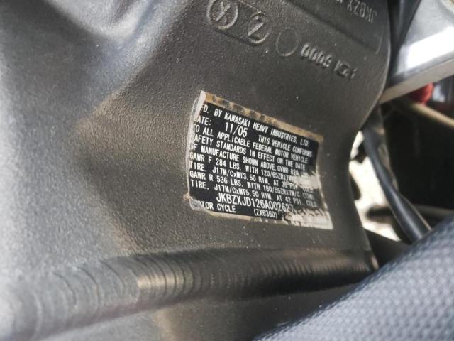 2006 KAWASAKI ZX636 C1 - JKBZXJD126A002627