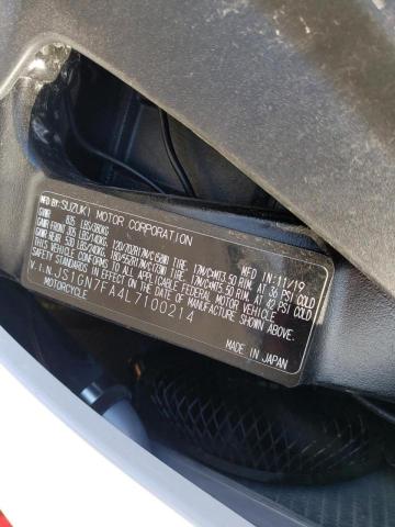 JS1GN7FA4L7100214 Suzuki Gsx-R600 2020. Фото: 9