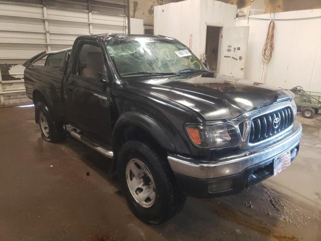 Salvage cars for sale from Copart Casper, WY: 2002 Toyota Tacoma